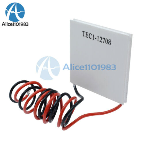 Tec1-12708 Heatsink Thermoelectric Cooler Cooling Peltier Plate Module Al