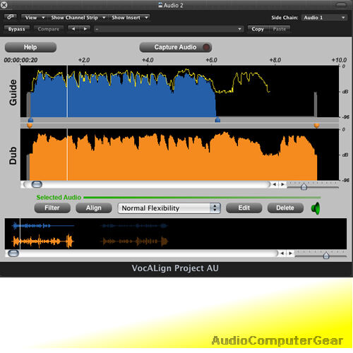 Synchro Arts Vocalign Project 3 Auto Align Audio Tracks Software Plug-in New